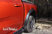 Load image into Gallery viewer, Kut Snake Flares for Ford Ranger NextGen 06/2022-On, Wildtrak, ABS, No-Drilling, Complete Set, Unpainted