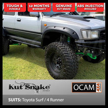 Load image into Gallery viewer, Kut Snake Flares Front Set for Toyota Surf & 4 Runner ABS Fronts Only (#27)