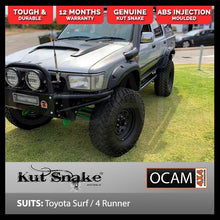 Load image into Gallery viewer, Kut Snake Flares Front & Rear Set for Toyota Surf / 4 Runner, ABS, Full Set (#27/42)