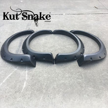 Load image into Gallery viewer, Kut Snake Standard Flares Front & Rear Set for Mitsubishi Triton ML MN 2006-04/2015, ABS 75mm (Code #8-1/8-1)