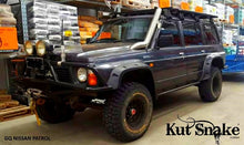 Load image into Gallery viewer, Kut Snake Flares Front & Rear Set for Nissan Patrol GQ 1990-1998 ABS (Code #16/16)