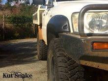 Load image into Gallery viewer, Kut Snake Flares Front Set for Nissan Patrol GU Series All Models ABS 75mm, Front Set (Code #23)