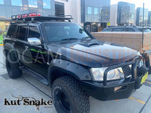 Load image into Gallery viewer, Kut Snake Flares Front & Rear Set for Nissan Patrol GU Series All Models ABS 75mm - Front & Rear Set (Code #23/23)
