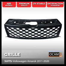 Load image into Gallery viewer, Front Grille for Volkswagen Amarok 2011-2020 ABS Material Gloss Black