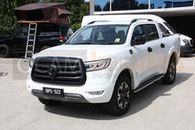Load image into Gallery viewer, Front Black Grille Cover Chrome Delete for GWM Cannon 2020+