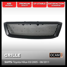 Load image into Gallery viewer, Car Front Grille for Toyota Hilux Vigo 03/2005-08/2011 Mesh Grille