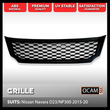 Load image into Gallery viewer, Car Front Grille for Nissan Navara D23/NP300 07/2015-02/2021 ABS Material