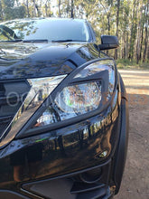 Load image into Gallery viewer, Head Light Lamp Surrounds for Mazda BT-50 11/2011-08/2020, Black BT50