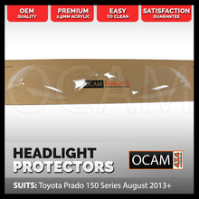Load image into Gallery viewer, OCAM Headlight Headlamp Protectors for Toyota Prado 150 Series August 2013-2017