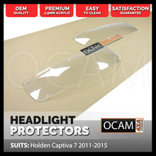 Load image into Gallery viewer, OCAM Headlight Headlamp Protectors for Holden Captiva 7 2011-2015 Lamp Covers