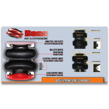 Load image into Gallery viewer, Boss Triple Airbag Load Assist Kit for Mitsubishi Triton Pre-2005 4WD LA-T18, Suits 3-4" Lift