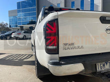 Load image into Gallery viewer, LED Tail Lights for Nissan Navara NP300 07/2015-02/2021 LH & RH Side in Black