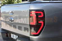 Load image into Gallery viewer, LED Tinted Tail Lights for Ford Ranger PX PXMKII PXMKIII, 2011-06/2022, PAIR