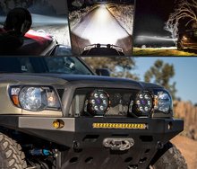 Load image into Gallery viewer, Lightfox Pair 7inch Osram Laser LED Driving Lights 1Lux 2226m 11285 Lumens