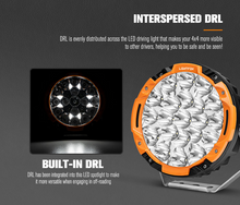 Load image into Gallery viewer, Lightfox 7inch Osram LED Driving Lights 1Lux 1680m 13600 Lumens