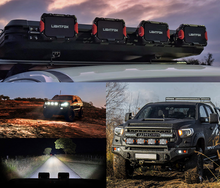 Load image into Gallery viewer, Lightfox Pegasus Series 9inch Osram LED Driving Lights 1 Lux 906m 11390 Lumens