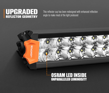 Load image into Gallery viewer, Lightfox Rigel Series 12inch Osram LED Light Bar 1Lux 337m 8320 Lumens