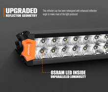 Load image into Gallery viewer, Lightfox Rigel Series 30inch Osram LED Light Bar 1Lux 612m 22644 Lumens