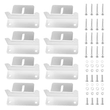 Load image into Gallery viewer, 8x Solar Panel Mounting Z Bracket Aluminium for Caravan Roof Wall Mount