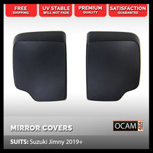 Load image into Gallery viewer, Side Mirror Covers for Suzuki Jimny JB74 2019-Current, Matte Black