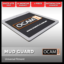 Load image into Gallery viewer, OCAM 4x4 Universal Mud Guard Flap 260W x 300H Single
