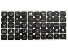 Load image into Gallery viewer, OCAM 4x4 Switch Panel 8 Way IP68 12V/24V Blue Illumination, Aluminium Construction