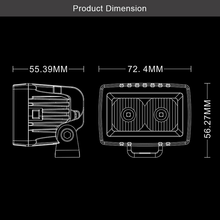 Load image into Gallery viewer, OCAM 2" LED Slim Work Light, Flood beam 20W 9-36V