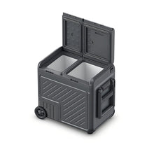 Load image into Gallery viewer, OCAM Explore 55 Litre Portable Camping Fridge Freezer, Dual Zone, With Wheels & Handle, 3-Year Warranty
