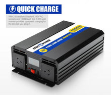 Load image into Gallery viewer, ATEM POWER Power Inverter 12V to 240V 1500W/3000W Pure Sine Wave