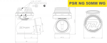 Load image into Gallery viewer, PSR NEW GENERATION WASTEGATE 60mm Vband External Wastegate