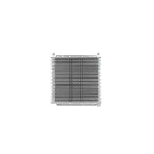 Load image into Gallery viewer, Universal Trans Oil Cooler Kit Trans Oil Cooler - 280 x 255 x 19mm (-6 AN fittings) suits 11" SPAL Fan, Temp Switch Boss
