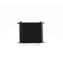 Load image into Gallery viewer, Engine Oil Cooler - Plate & Fin 280 x 256 x 37mm (28 Row) with 9" SPAL fan mounts