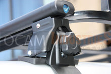 Load image into Gallery viewer, Universal Roof Cross Bars With Lock - Black Texture Powder Coat
