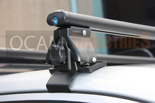 Load image into Gallery viewer, Universal Roof Cross Bars With Lock - Black Texture Powder Coat