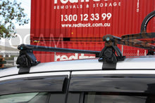 Load image into Gallery viewer, Universal Roof Cross Bars With Lock - Black Texture Powder Coat