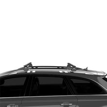 Load image into Gallery viewer, Aluminium Cross Bar Roof Racks, 1310mm, Suits Vehicles with Naked Roof, Black Powder Coated, Universal Fit