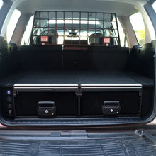 Load image into Gallery viewer, OCAM Aluminium Rear Drawers for Toyota Prado 150 Series GX 5-Seater 2009-23, Black Carpet
