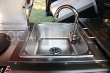 Load image into Gallery viewer, OCAM Aluminium Rear Drawers For Toyota Landcruiser 200 Series 2007-Current, With Kitchen, Electric Induction Cooktop, Black