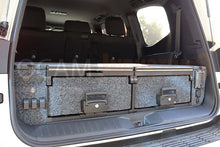 Load image into Gallery viewer, OCAM Aluminium Rear Drawers For Toyota Landcruiser 300 Series 2021-Current, GR Sport, Sahara ZX, Black