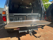 Load image into Gallery viewer, OCAM Aluminium Rear Drawers For Nissan Patrol GQ Y60 1988-97, Black Carpet