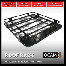 Load image into Gallery viewer, Aluminium Roof Rack Cage for Isuzu D-MAX 08/2020, LS-U, LS-M, Dual Cab Alloy