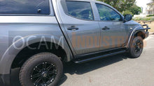 Load image into Gallery viewer, OCAM Steel Side Steps & Brush Bars for Mitsubishi Triton MQ MR 05/2015-2022