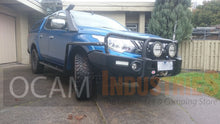 Load image into Gallery viewer, OCAM Steel Side Steps & Brush Bars for Mitsubishi Triton MQ MR 05/2015-2022
