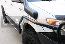 Load image into Gallery viewer, Heavy Duty Side Steps & Brush Bars for Toyota Hilux N70 2005-15 ADR Approved
