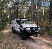 Load image into Gallery viewer, Heavy Duty Side Steps & Brush Bars for Toyota Hilux N70 2005-15 ADR Approved