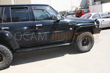 Load image into Gallery viewer, Steel Side Steps and Brush Bars for Nissan Patrol GU 2005-16, Series 4+