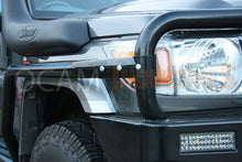 Load image into Gallery viewer, OCAM Heavy Duty Steel Side Steps & Brush Bars for Toyota Landcruiser VDJ 79 Series, Dual Cab, 2012-2023
