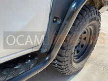 Load image into Gallery viewer, OCAM Heavy Duty Steel Side Steps & Brush Bars for Toyota Hilux N70 2005-15 Dual Cab