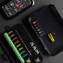 Load image into Gallery viewer, Roadpower Switch Panel 8 Way 60A Continuous On/Off or Momentary Programmable with 2 High Beam Inputs RSP8300
