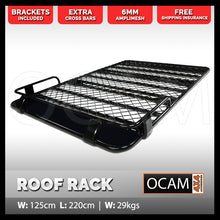 Load image into Gallery viewer, OCAM Aluminium Roof Top Tent Rack for Toyota Landcruiser 100/105 Series '98-07 Alloy